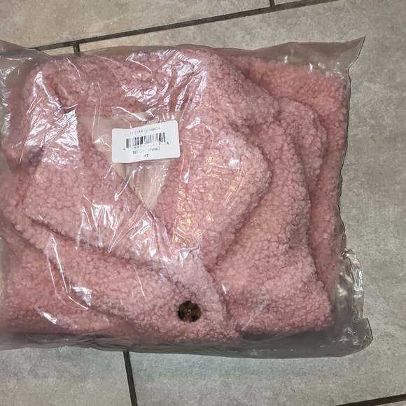 New! Biscotti Collezioni Kids' Girls Toddler Assorted Coats Pink Color Size 5T - Picture 7 of 9